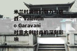 米兰时装周的魅力与挑战：Valentino Garavani对意大利时尚的深刻影响